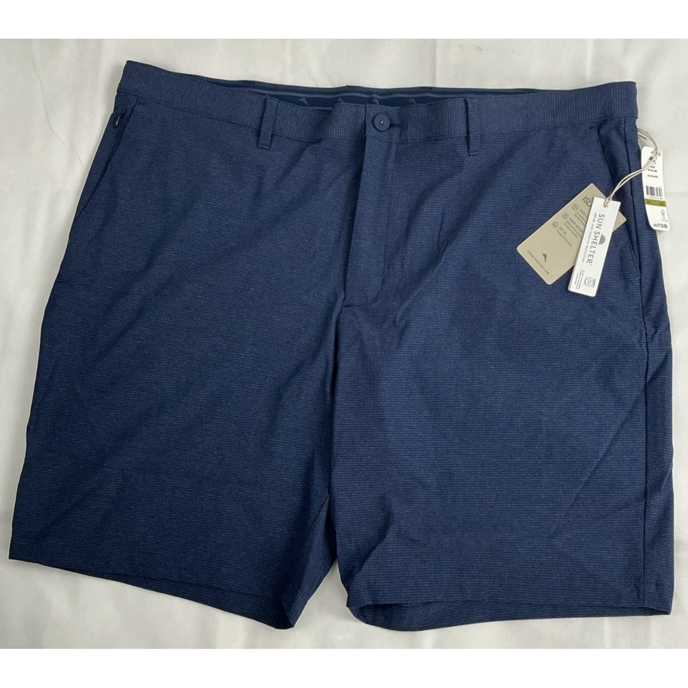 Tommy Bahama Chip Shot IslandZone Short Men's 44 RG 10" Inseam Ocean Deep NWT